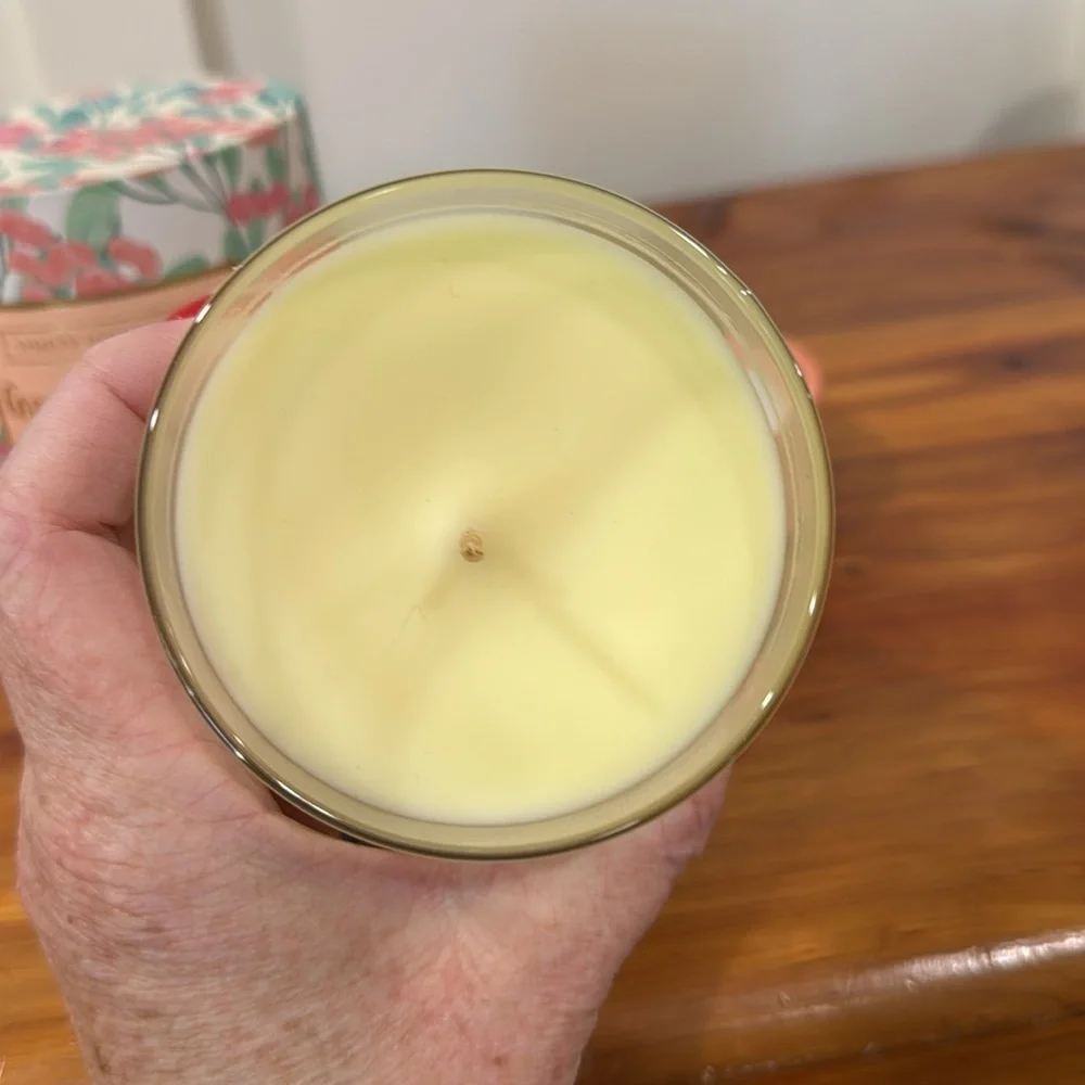 NEW Simply Indulgent Soy Jar Candle in Grapefruit Bloom w/ Decorative Box
